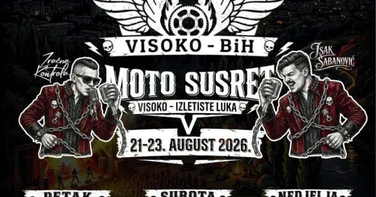 Moto susreti u Visokom od 21. do 23. augusta ove godine