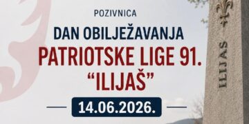 U nedjelju obilježavanje Dana Patriotske lige 91. Ilijaš