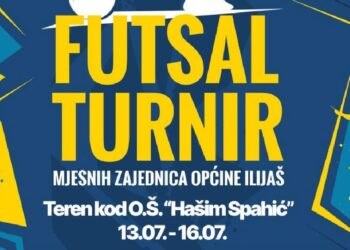 13. jula počinje Futsal turnir mjesnih zajednica općine Ilijaš