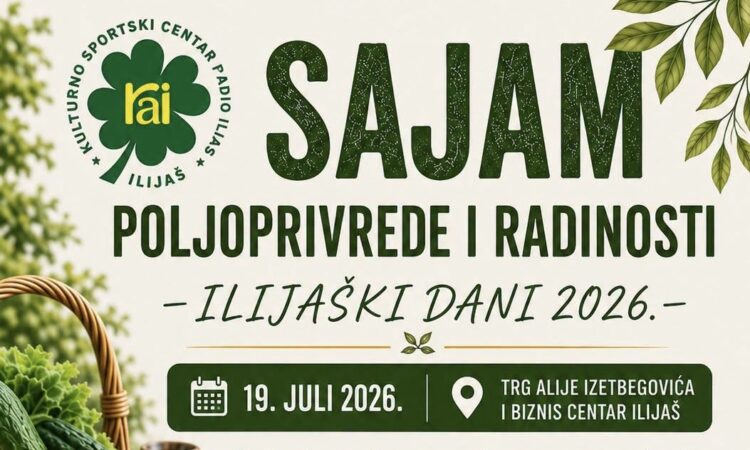 Bogatstvo ilijaškog kraja čekaju vas na jednom mjestu
