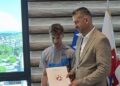 Načelnik Amar Dovadžija ugostio Esada Nukića nakon osvojene bronzane medalje