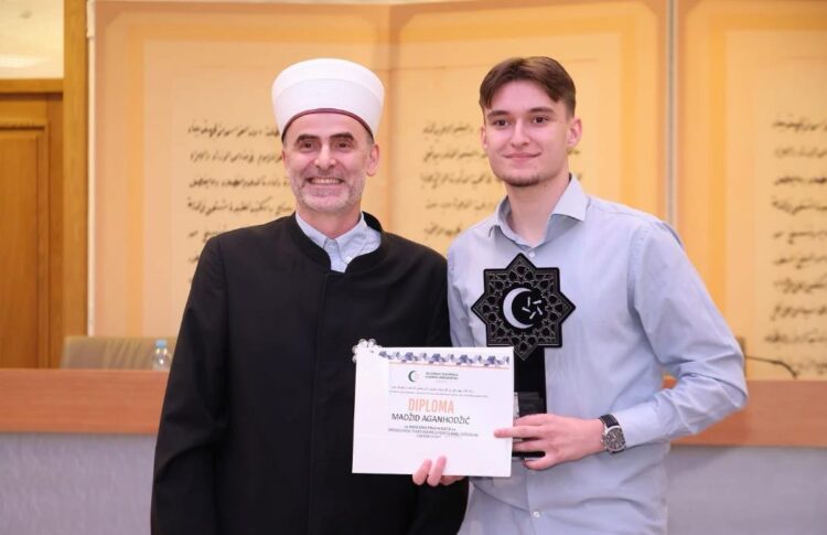 Ilijašanin hafiz Madžid Aganhodžić osvojio prvo mjesto na državnom takmičenju iz tilaveta Kur’ana