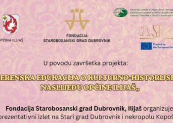 Fondacija Starobosanski grad Dubrovnik organizuje prezentativni izlet na Stari grad Dubrovnik i nekropolu Kopošići
