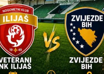 Legende bh. fudbala stižu u Ilijaš: Veterani NK Ilijaš igraju protiv Zvijezda BiH