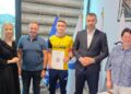 Upriličen prijem u zgradi Općine Ilijaš za atletičara Omera Bičića uoči Balkanskog prvenstva