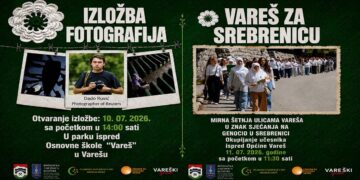 Vareš obilježava 31. godišnjicu genocida u Srebrenici: Izložba fotografija Dade Ruvića i mirna šetnja ulicama grada