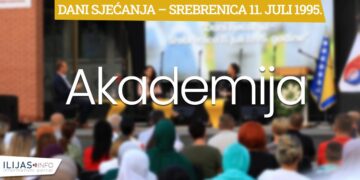 Večeras u Ilijašu Akademija povodom obilježavanja godišnjice genocida u Srebrenici
