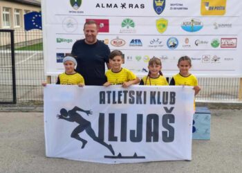 Mladi atletičari AK Ilijaš briljirali na uličnoj utrci u Olovu