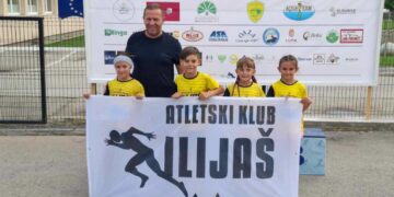 Mladi atletičari AK Ilijaš briljirali na uličnoj utrci u Olovu