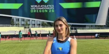 Emina Omanović zauzela 17. mjesto: Ilijaš je uz nju