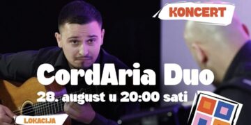 CordAria Duo otvara peto izdanje programa “Kultura na ulice!”