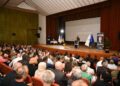 U prepunoj kino sali u Ilijašu održan centralni predizborni skup Stranke za Bosnu i Hercegovinu