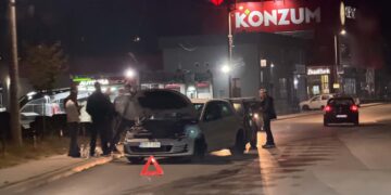 Saobraćajna nezgoda kod Binga u Ilijašu (FOTO)