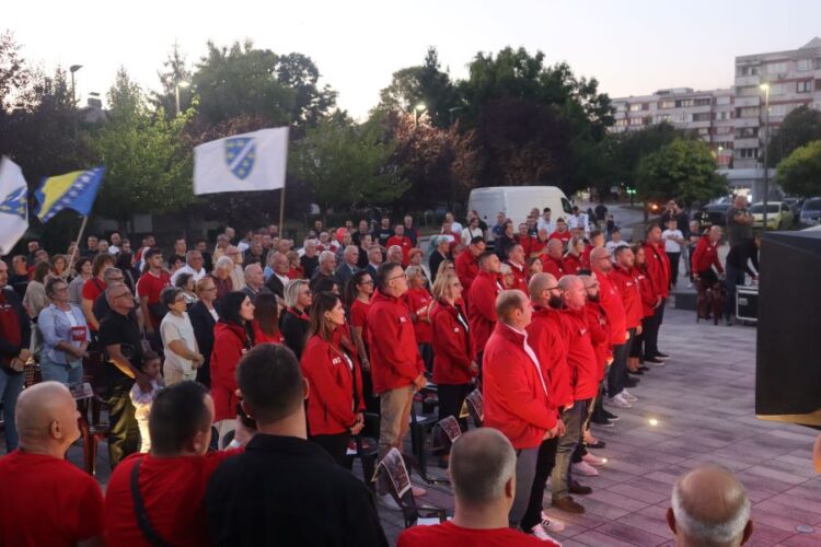U Ilijašu održan Centralni predizborni skup SDP-a BiH