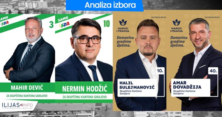 Šta rezultati Devića, Hodžića, Sulejmanovića i Dovadžije govore o novoj političkoj dinamici u Sarajevu?