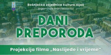 U ponedjeljak u Ilijašu promocija filma „Naslijeđe i vrijeme“