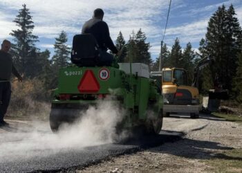 U toku radovi na asfaltiranju lokalnog puta Dolovi – Kruševo