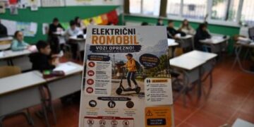 Rad policije u zajednici: Važnost sigurnog korištenja električnih romobila