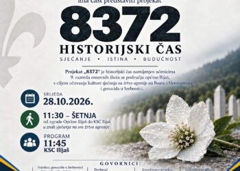 U Ilijašu 28. oktobra historijski čas „8372“: Sjećanje, istina i budućnost