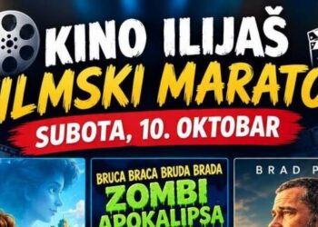 Filmski maraton u Kinu Ilijaš u subotu, 10. oktobra